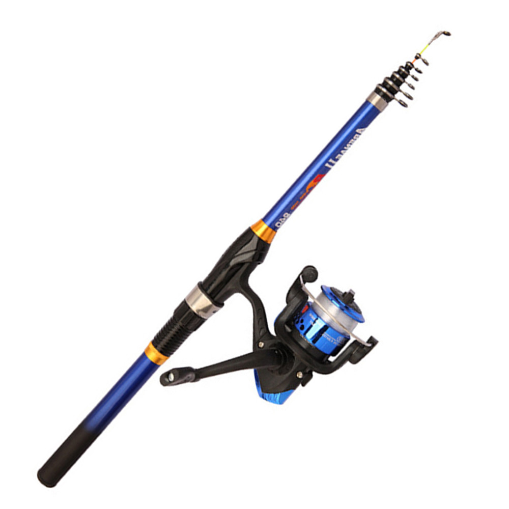 Fishing Rod Ice - Telescopic fishing rod light carbon cast