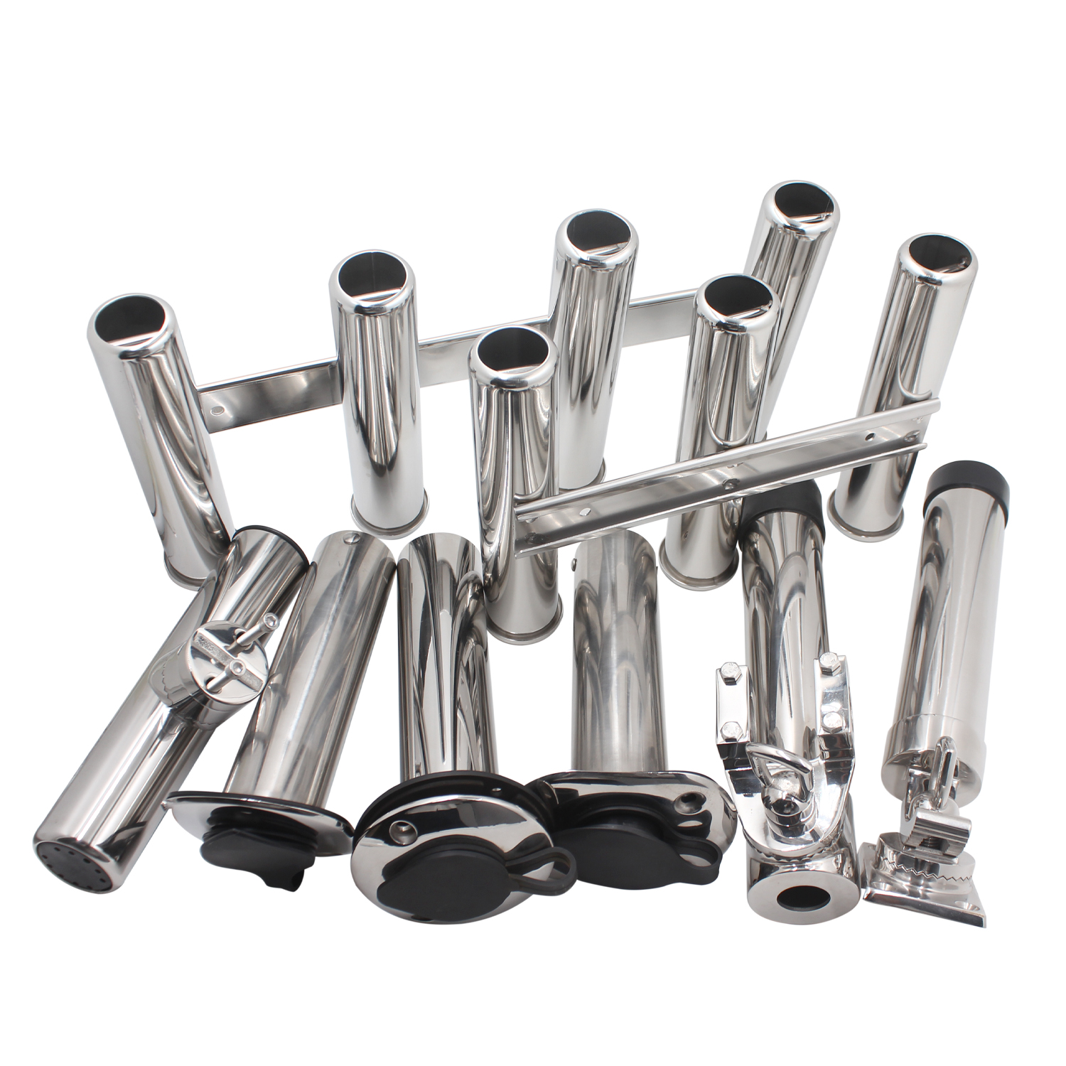 Fishing Rod Rack - Aluminium Fishing Outrigger Rod Holder Tackle