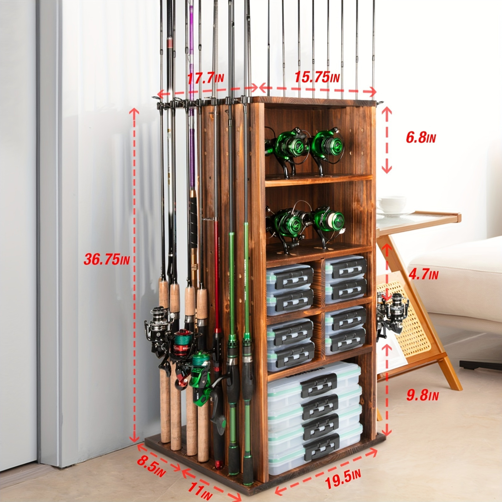 Fishing Rod Holders for Garage - đánh giá và giá Fishing Rod Rack