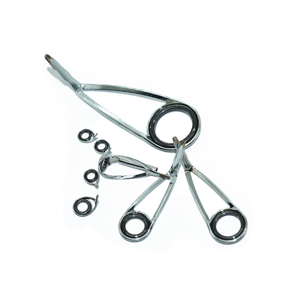 8pcs/Kit KLH Bracket Stainless - đánh giá và giá Fishing Rod Spinning