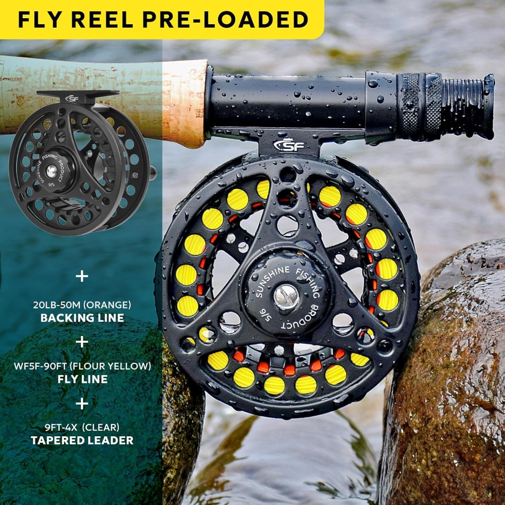Fly Fishing Rod Combo Starter  - đánh giá và giá Fishing Rod Travel