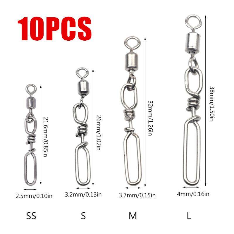 10Pcs Stainless Steel Quick Sn - đánh giá và giá Fishing Rod Repair Kit