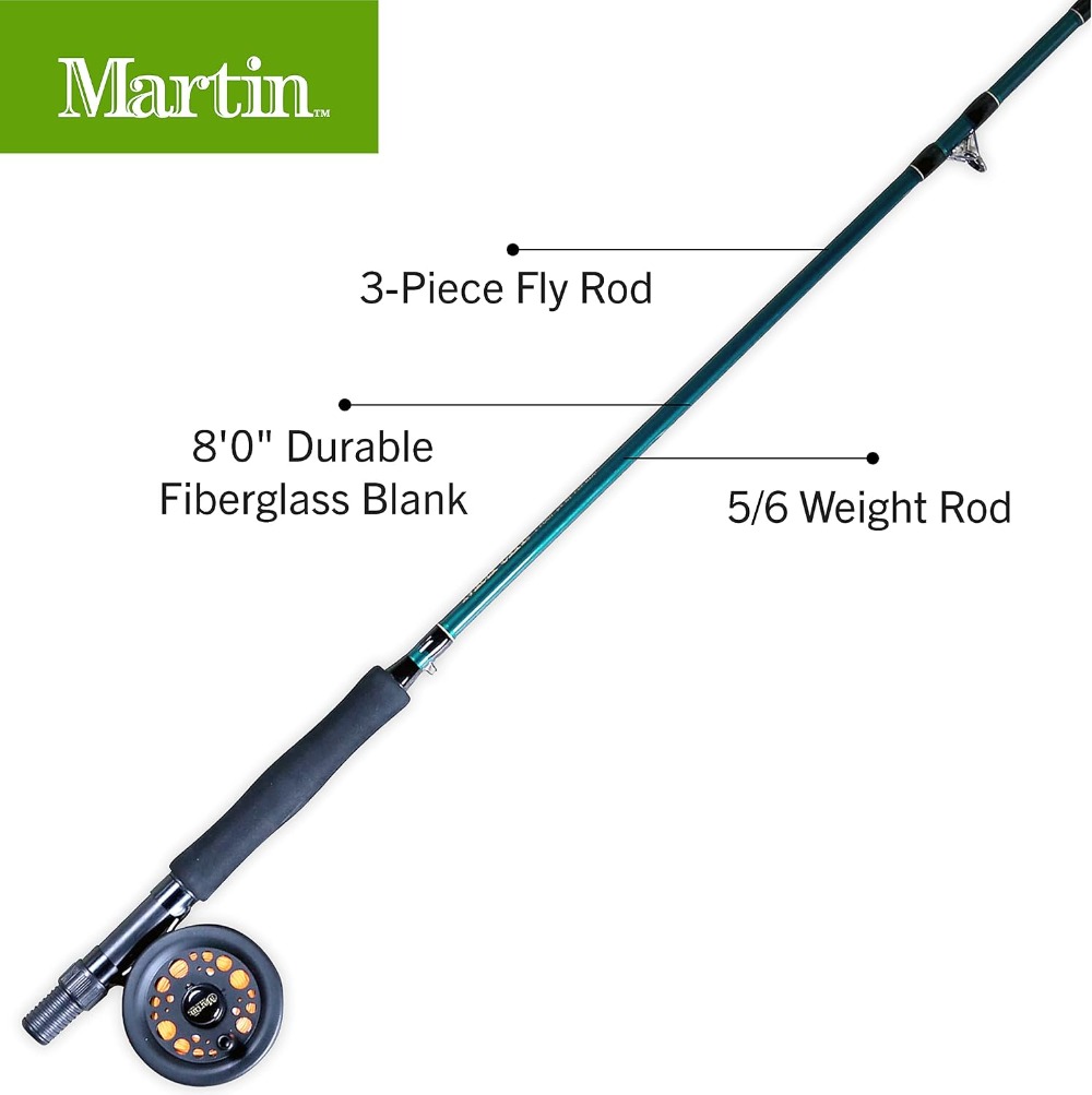 Complete Fly Fishing Kit - 8ft - đánh giá và giá Fishing Rod Fly