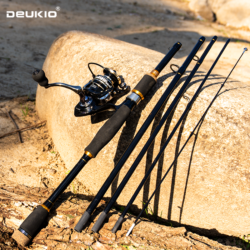 DEUKIO Fishing Rod Reel Combo  - đánh giá và giá Fishing Rod Spinning